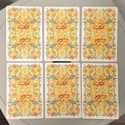 Mazzo Oracolo Lenormand: 37 Carte Floreali, Stile Art Nouveau (Russo)