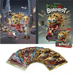 Collection de cartes à collectionner : Brainrot italien | Série Tung Tung Sahur