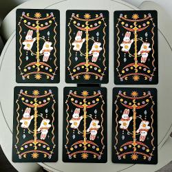 Galaxy Reverie Tarot-Deck: Niedliche Rider-Waite-Karten mit Hasenmotiv