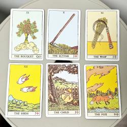 Pixie Lenormand-Orakelkarten: Von Smith-Waite inspirierte Kartendecks