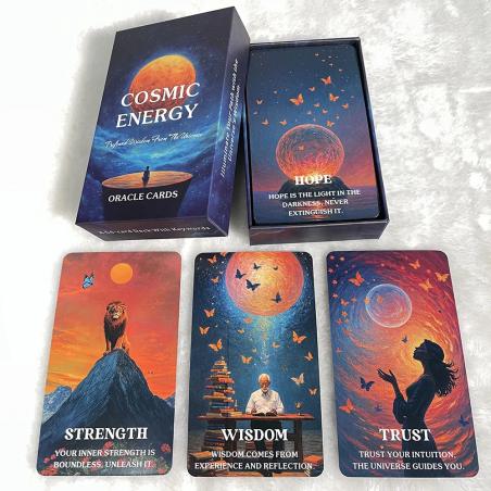 Sblocca la tua saggezza interiore: mazzo di carte dei tarocchi e dell'oracolo dell'universo