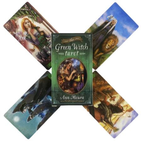 Grüne Hexen-Tarotkarten: Orakel-Lesungen & Wahrsagerei