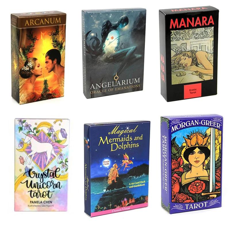 Jeu de cartes mystiques de tarot et d'oracle : Chats, Païen, Arcanes