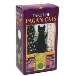 Jeu de cartes mystiques de tarot et d'oracle : Chats, Païen, Arcanes