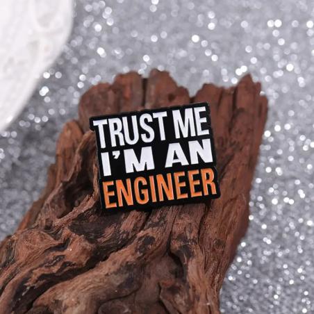 Broches et insignes en émail pour ingénieurs | Cadeaux humoristiques sur le thème de la construction