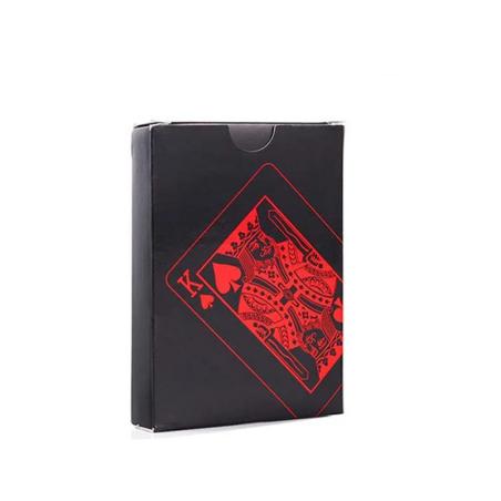 Wasserfeste Zauberkarten: Schwarzes und goldenes Spieldeck