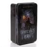 Jeu de Tarot Sorcier : Boîte en métal 10,3 x 6 cm et guide PDF