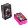 Jeu de Tarot Sorcier : Boîte en métal 10,3 x 6 cm et guide PDF