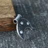 Amulette slave Lunula : Pendentif croissant de lune pour femmes