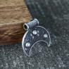 Amulette slave Lunula : Pendentif croissant de lune pour femmes