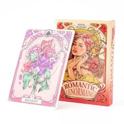 Romantik Lenormand Kehanet Kart Destesi ve Kılavuzu - 37 Kart, İngilizce