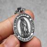 Ciondoli Guadalupe in acciaio inossidabile | Gioielli punk ed eleganti
