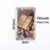 LENORMAND Cartes Oracle Style Vintage - Jeu de divination de 72 cartes