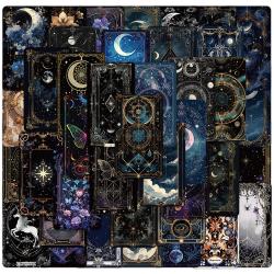 Gotik Evren Tarot Çıkartmaları | 10/30/50 Adet Estetik Çıkartma