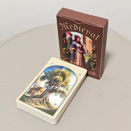 Jeu de tarot Lenormand médiéval : 36 cartes uniques