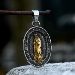 Ciondoli Guadalupe in acciaio inossidabile | Gioielli punk ed eleganti