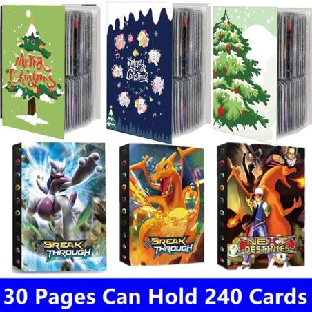 Charizard Pokemon Kart Albümü: 240 Kartı Toplayın ve Düzenleyin