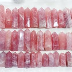 Pembe Kuvars Şifa Kristal Kulesi - Enerji ve Pozitif Titreşimler