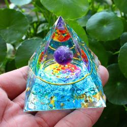 Ametist ve Peridot Orgon Piramidi: Meditasyon ve Ev Dekorasyonu