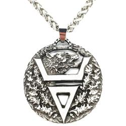 Pendentif amulette en forme de patte d'ours du dieu slave Veles - Bijou gothique viking