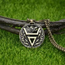 Pendentif amulette en forme de patte d'ours du dieu slave Veles - Bijou gothique viking