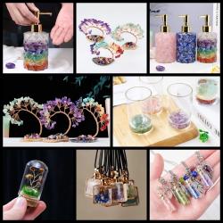 Kunzit Kristal Parçaları: Doğal Reiki Şifa Taşları ve Dekoratif Ürünler