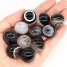 Schwarze Achatkugeln: Heilkristalle für Dekoration & Schmuck