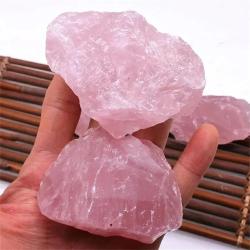 Ham Pembe Kuvars Kristali - Doğal Şifa ve Enerji Taşı