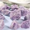 Cristal de lépidolite violette : pierre de guérison Reiki naturelle et décoration