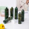 Torre di cristallo di Emerald Point: bacchetta curativa e pietra per la meditazione