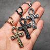 Stainless Steel Egypt Cross Necklace | Fashion & Punk Style