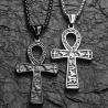 Stainless Steel Egypt Cross Necklace | Fashion & Punk Style