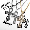 Stainless Steel Egypt Cross Necklace | Fashion & Punk Style