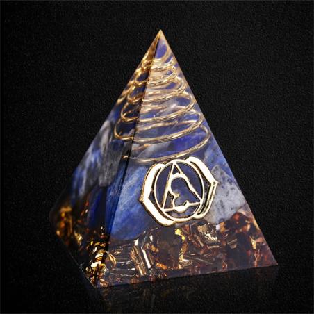 Amethyst-Orgonpyramide: Reiki-Heilung & Chakra-Ausgleich
