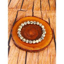 Dalmatiner-Steinarmband: Energieausgleich & spiritueller Schutz