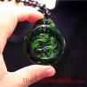 Jade-Phönix-Anhänger-Halskette - Authentisches chinesisches Amulett