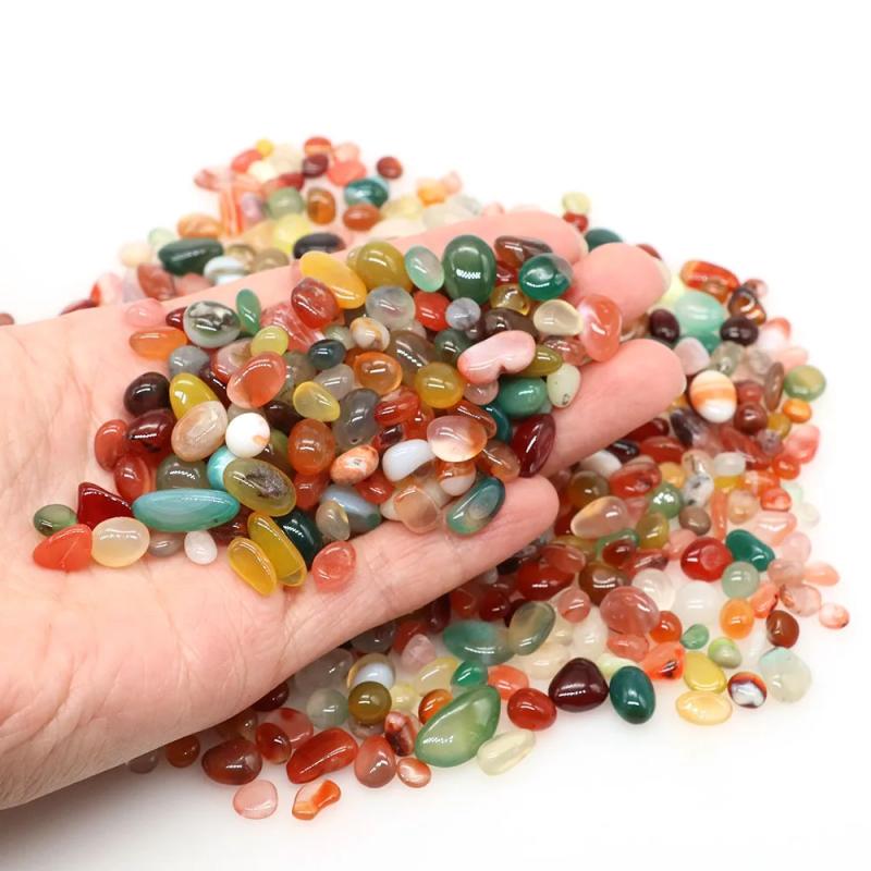 Éclats d'agate : cristaux naturels pour le Reiki et la décoration