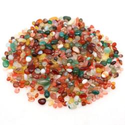 Éclats d'agate : cristaux naturels pour le Reiki et la décoration