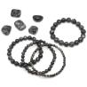 Bracelets en labradorite et larvikite | Cristaux de guérison, bijoux pour couples