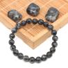 Bracelets en labradorite et larvikite | Cristaux de guérison, bijoux pour couples