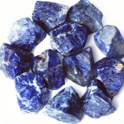 Pietra grezza di sodalite blu: guarigione naturale e decorazione Feng Shui