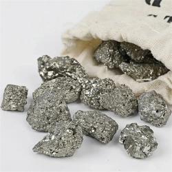 Pyrite Crystal Cluster: Natural Raw Stone Energy Decor