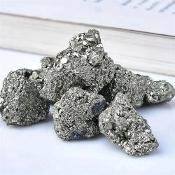 Pyrite Crystal Cluster: Natural Raw Stone Energy Decor