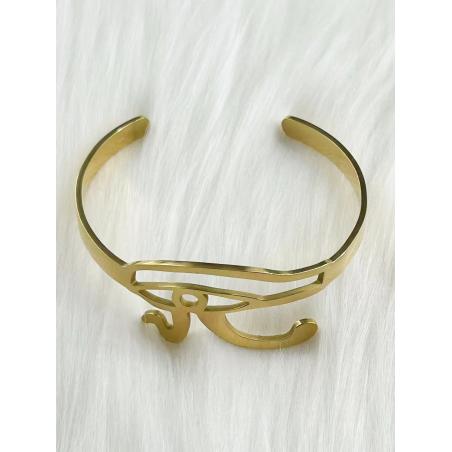 Horus'un Gözü Yüzük ve Bileklik Seti | WOUWU Mısır Takıları