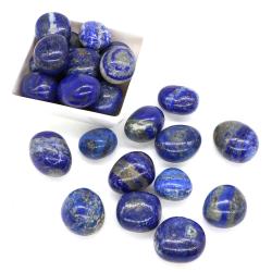 Pierres roulées de lapis-lazuli : cristaux de guérison et décoration