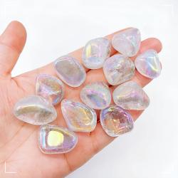 Galvanisierte, glitzernde Bergkristalle – Reiki-Heilung & Zuhause ...