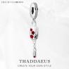 Sterling Silver Lantern Charm | Lucky Dangle Pendant for Women