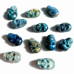 Teschio di labradorite: cristalloterapia mistica e decorazione