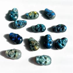Teschio di labradorite: cristalloterapia mistica e decorazione