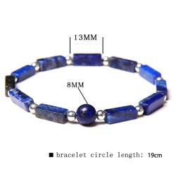 Lapis Lazuli Gemstone Bracelet for Healing & Wellness